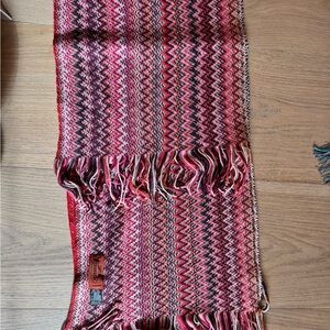 Missoni Pink and Red Knit Accessory